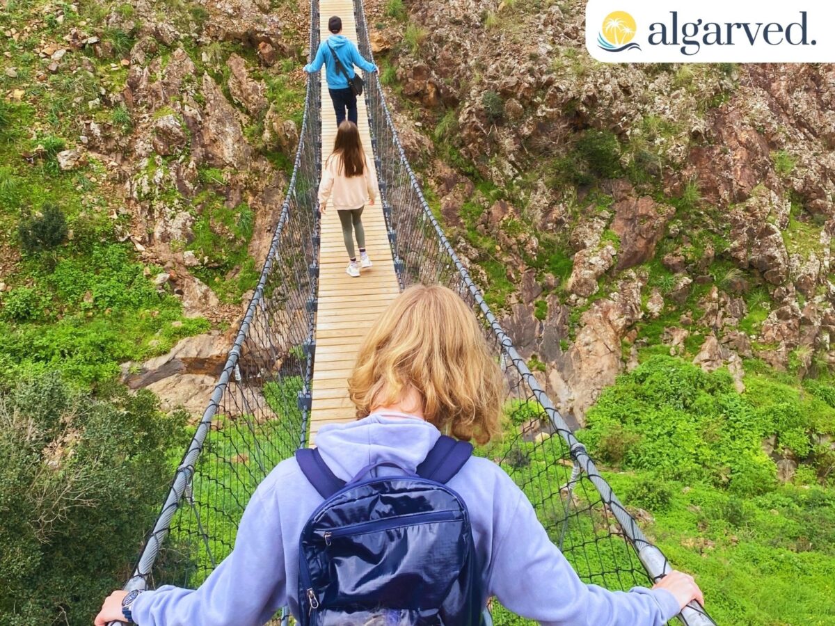 The Alferce Suspension Bridge - Exploring the Algarve's Newest Gem 2 The suspension bridge is a big adventure